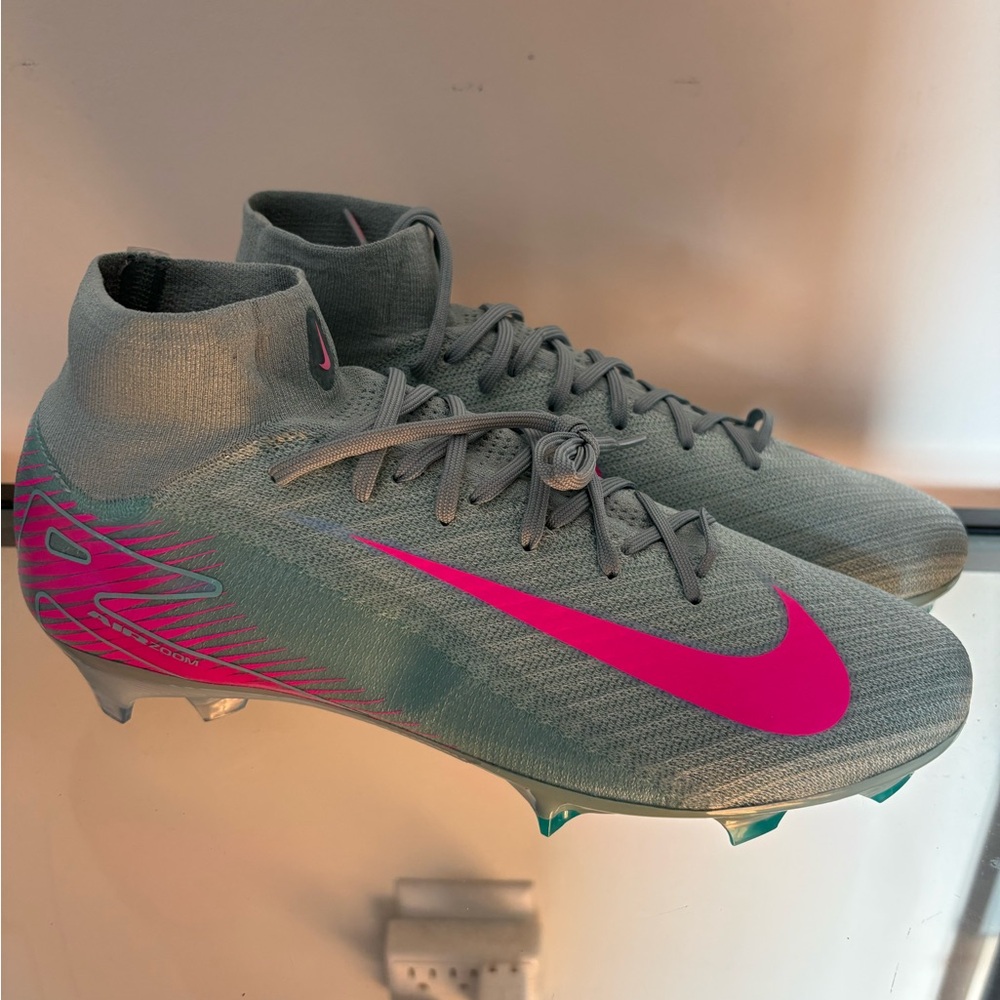 Nike Zoom Mercurial Superfly 10 Elite FG Prism Pack Cleats Men's 10.5 FQ1454-301